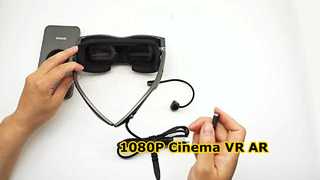 ENMESI V60 VR/ AR Gafas 1080P Cine