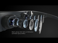 40° FOV 1280x720 Gafas 3D de Realidad Virtual LCOS