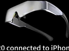 HDMI Video Input AR Smart Glasses 1080P Display montado en la cabeza con resolución