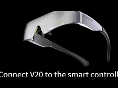 2000 Nits OLED HDMI 200 pulgadas AR Smart Glasses Resolución 1920x1080
