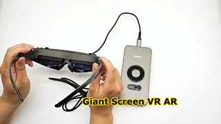 ENMESI V30 VR /AR Gafas 1080P Pantalla Gigante