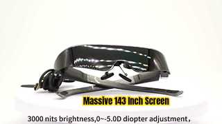 Gafas AR gigantes de 143 pulgadas 1080p HDMI