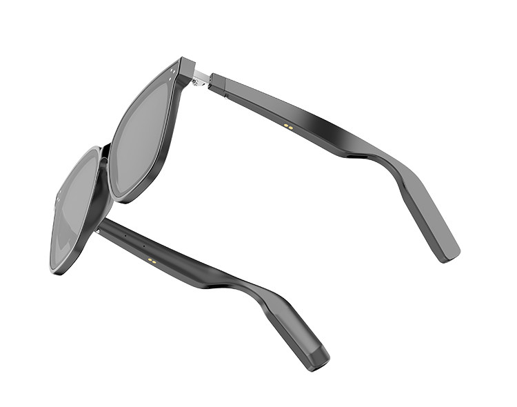 Negro UV 400 BT 5.3 Batería 8-10 horas Smart Bluetooth gafas de sol para escuchar música
