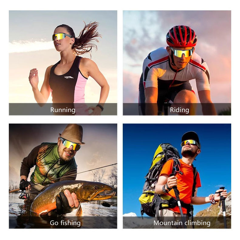 TR Marco flexible BT 5.3 Música 4-5 horas Ciclismo Deportes Bluetooth Gafas para montar