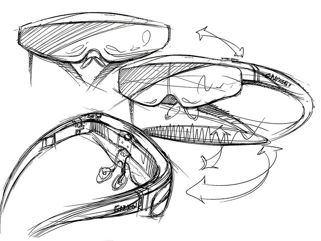 ENMESI V50 gafas inteligentes AR/VR OLED 3000 Nits 1080P pantalla montada en la cabeza con USB-C