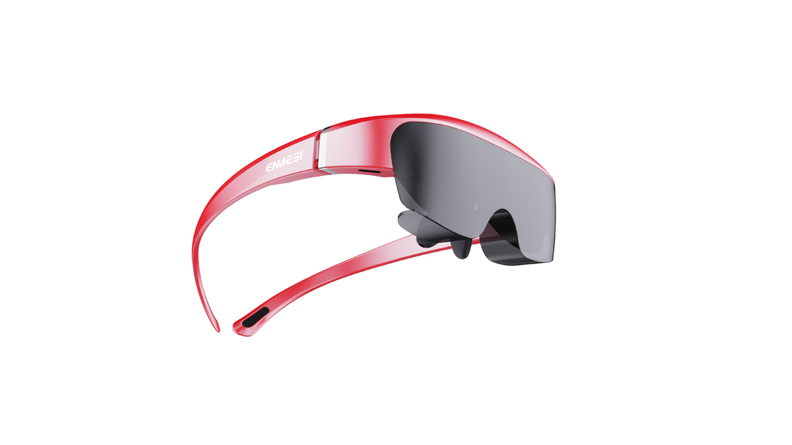 ENMESI V50 gafas inteligentes AR/VR OLED 3000 Nits 1080P pantalla montada en la cabeza con USB-C