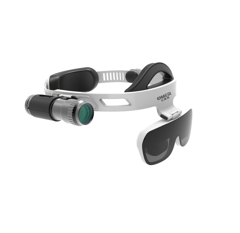 ENMESI 4K Smart Glasses 50cm ~ 300m a Infinity AR Visión nocturna para el ejército