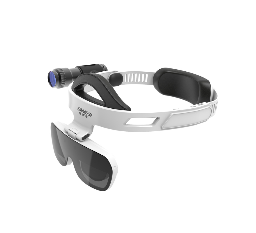ENMESI 4K Smart Glasses 50cm ~ 300m a Infinity AR Visión nocturna para el ejército