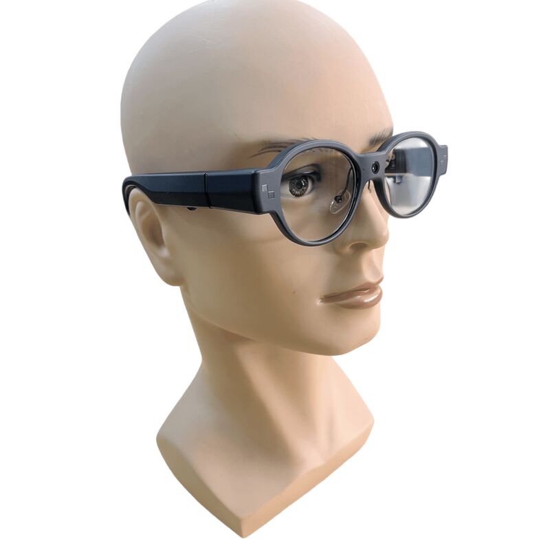Gafas inteligentes de realidad aumentada que ofrecen métodos de interacción de voz con pantalla de color de marco de guía de ondas