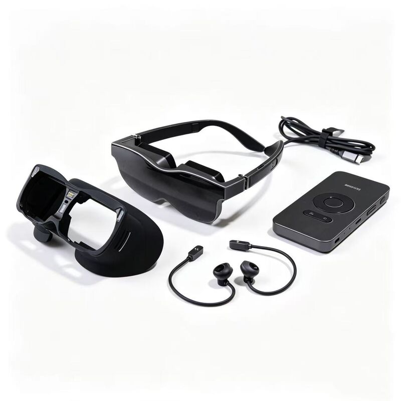 Gafas inteligentes VR/AR con resolución de 70° FOV 1920*1080 y conectividad USB-C