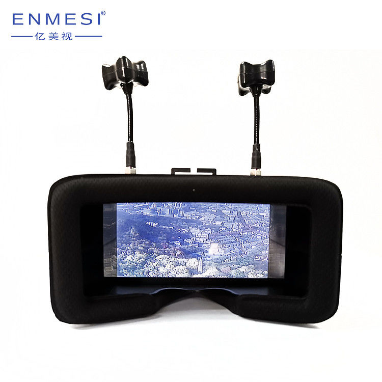 Pantalla de la pulgada HD del CH TFT 4,3 de la cámara 48 de Mini Drone Goggles Fpv Hd para la máquina que cruza