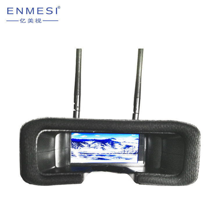Receptor video 48CH de los vidrios 5.8G de la pantalla LCD FPV de HD 2,7 pulgadas para los aviones sin tripulación