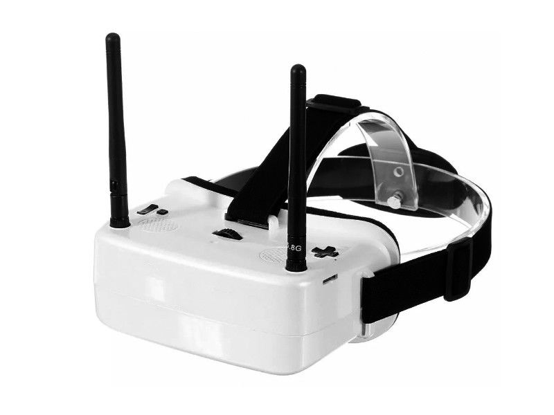 480×360 imagen sistema de pesos americano EN canales binoculares de la pantalla 48 de 2 pulgadas de las gafas de FPV mini