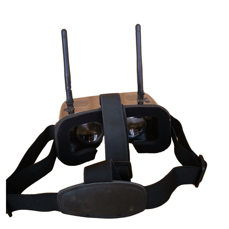 Mini 2 pulgadas pantalla 120 grados FOV FPV gafas con receptor 48CH y batería de 1000mAh
