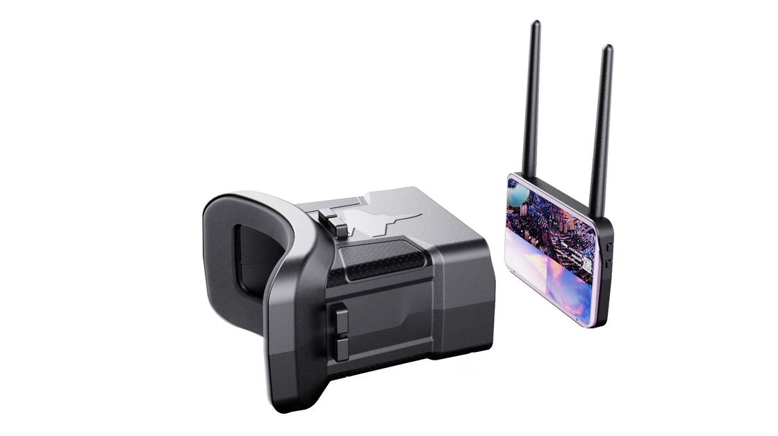 ENMESI 4,3 pulgadas de TFT FPV gafas con resolución 480x272 y 48 canales para vuelo de dron inmersivo