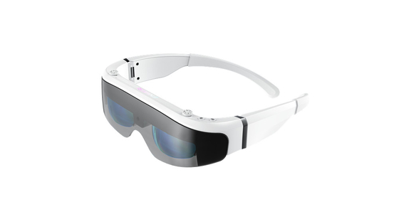 Gran FOV OLED Pantalla montada en la cabeza AR Gafas inteligentes 1080P
