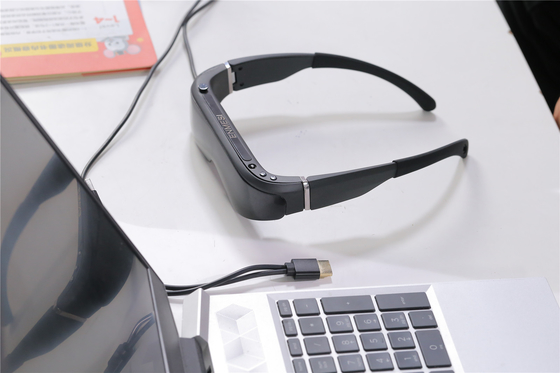Logotipo personalizado gafas inteligentes VR, visualización de vídeo HDMI y USB C con dioptría
