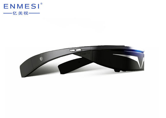 Exhibición de alta resolución usable de las auriculares 2 LCD de los vidrios de la realidad virtual de Wifi Bluetooth 3D