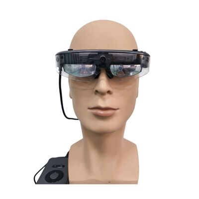 Gafas inteligentes OLED AR 1080P con 43 ° FOV y 3000 nits de brillo para una experiencia de realidad aumentada inmersiva